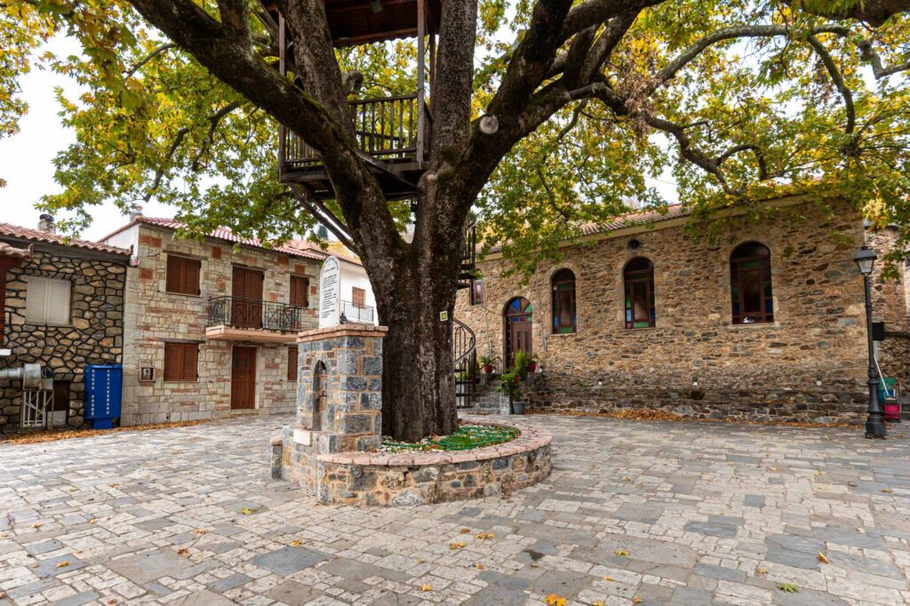 Αρχαία Φενεός Καλύβια — φωτογραφία