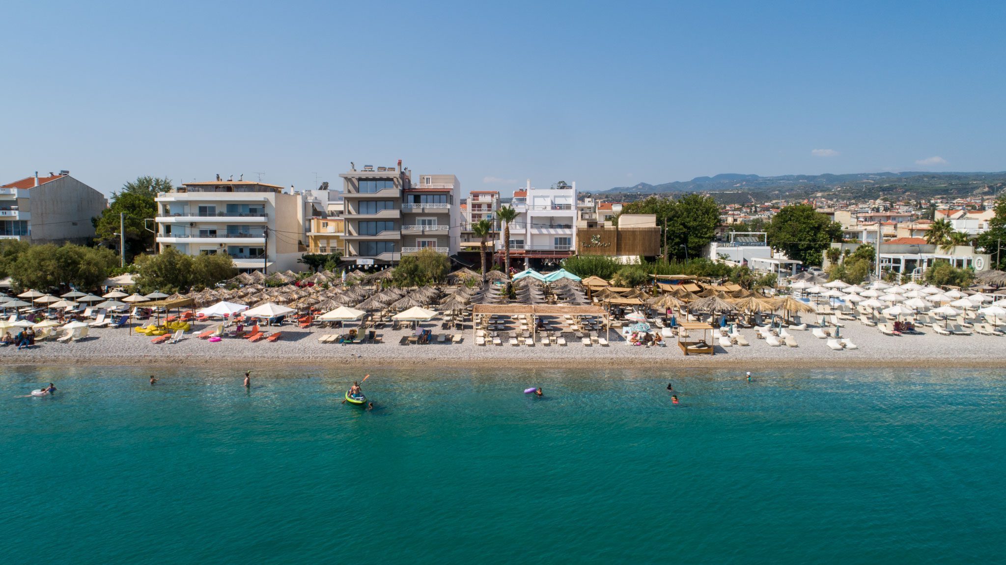 Θάλασσα & Παραλίες 1 Η παραλία & προκυμαία του Κιάτου