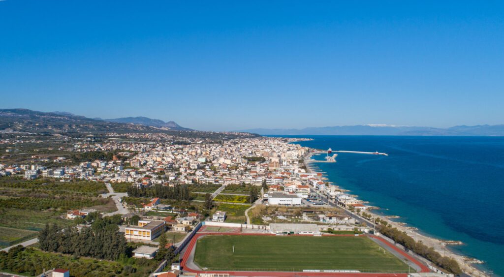 Η ακτή του Κιάτου από ψηλά